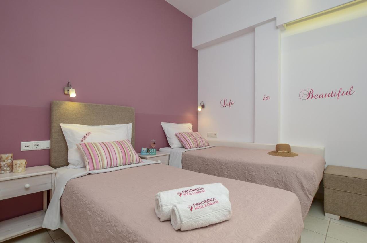 Panormos Hotel And Studios Naxos City المظهر الخارجي الصورة
