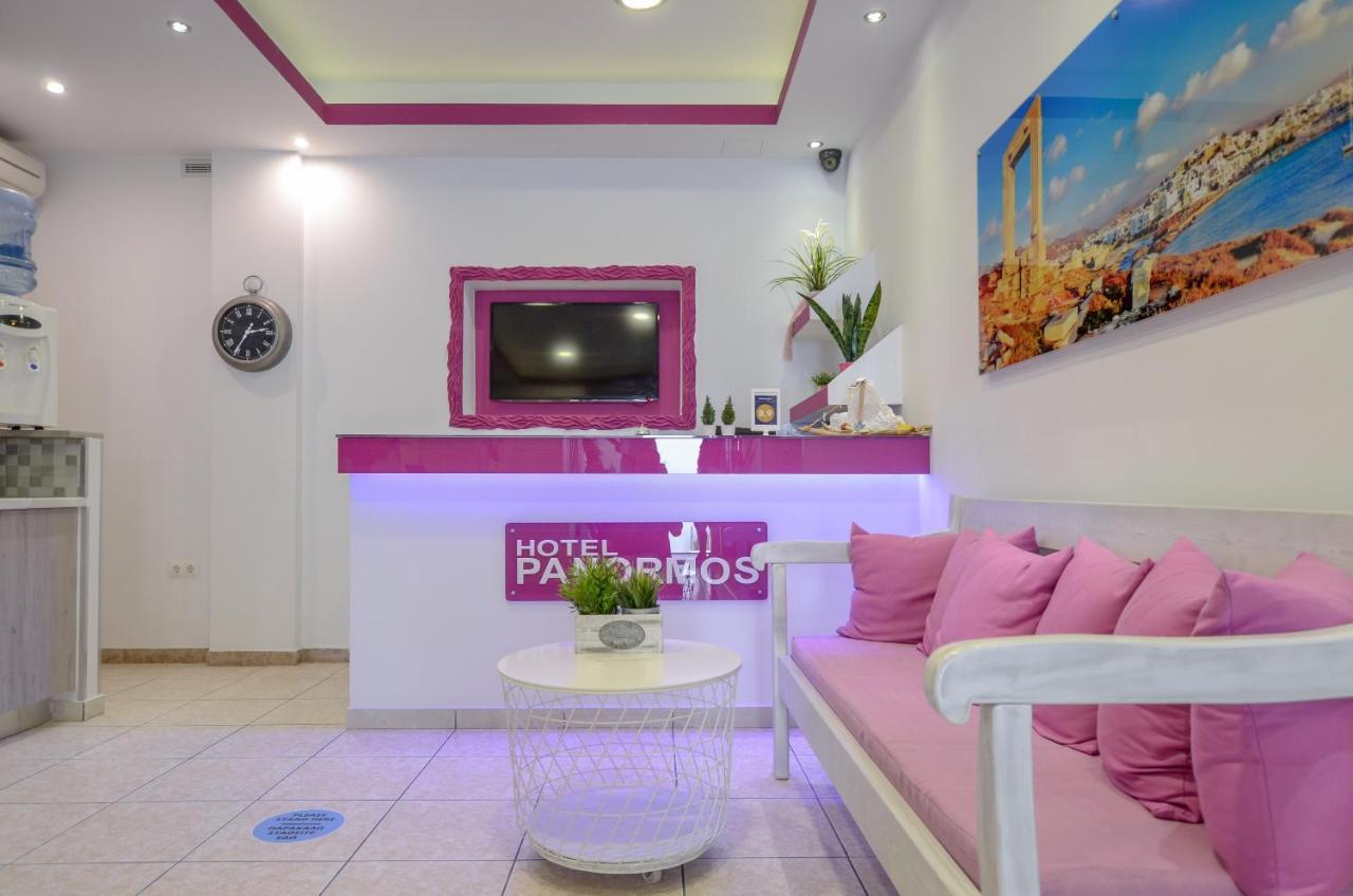 Panormos Hotel And Studios Naxos City المظهر الخارجي الصورة